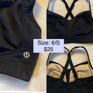 Lululemon women’s sports bra